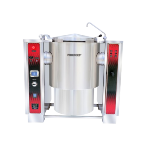 Commercial Induction Boiling Pan Single Jacket Direct Heating with Strainer